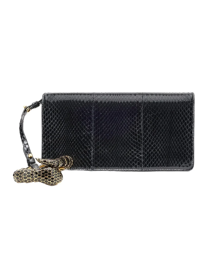 Roar Pochette bag Black Leather