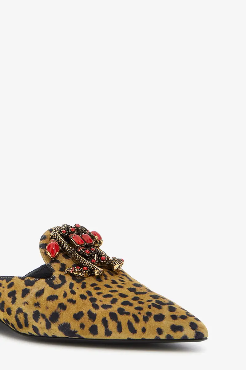 Roberto Cavalli Mules with logo and stones | Thumbnail 4 Roberto Cavalli Mules with logo and stones | Thumbnail 4