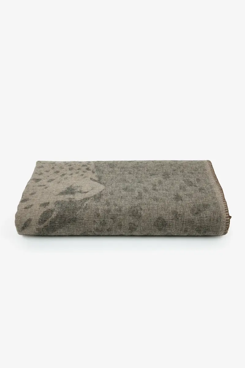 Roberto Cavalli Printed Jacquard Plaid Big Cat | Thumbnail 2 Roberto Cavalli Printed Jacquard Plaid Big Cat | Thumbnail 2