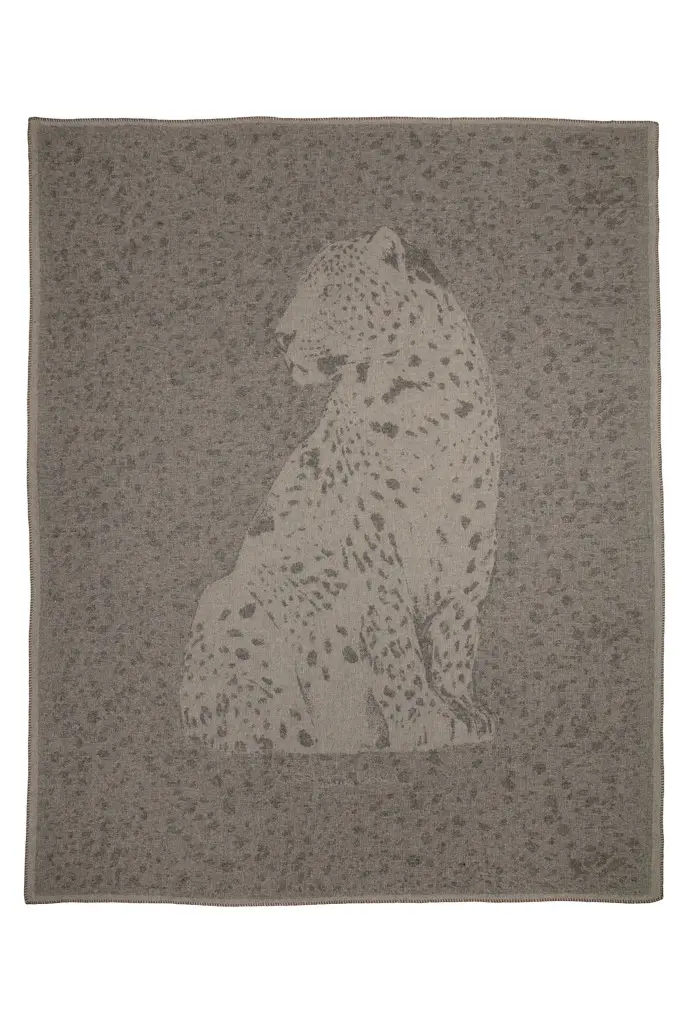Printed Jacquard Plaid Big Cat Printed Jacquard Plaid Big Cat