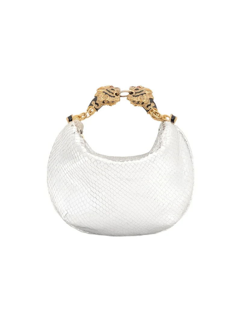 Mini Hobo Roar Bag With Snake Print Mini Hobo Roar Bag With Snake Print