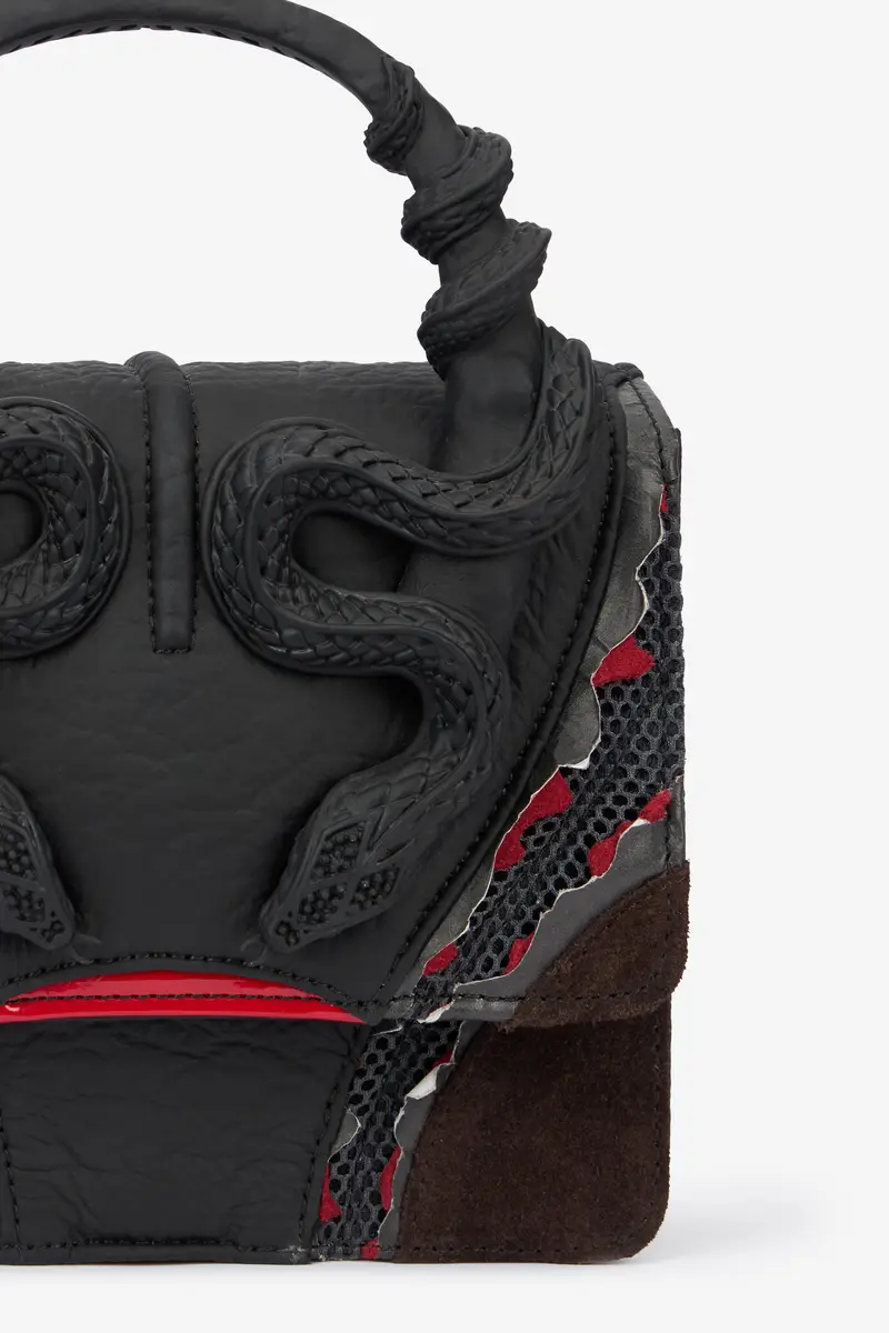 Roberto Cavalli Red And Black Bag With Snakes | Thumbnail 5 Roberto Cavalli Red And Black Bag With Snakes | Thumbnail 5