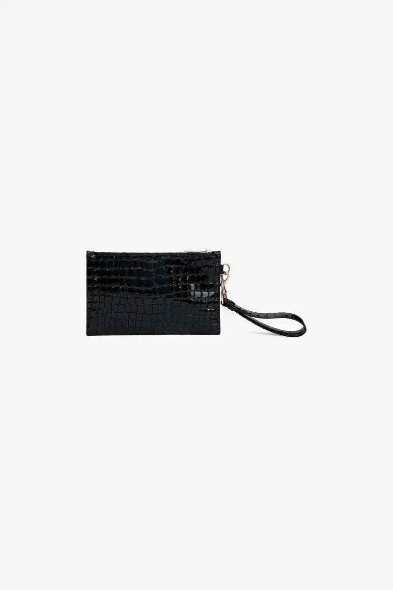 Roberto Cavalli Roar Leather Pouch | Thumbnail 2 Roberto Cavalli Roar Leather Pouch | Thumbnail 2