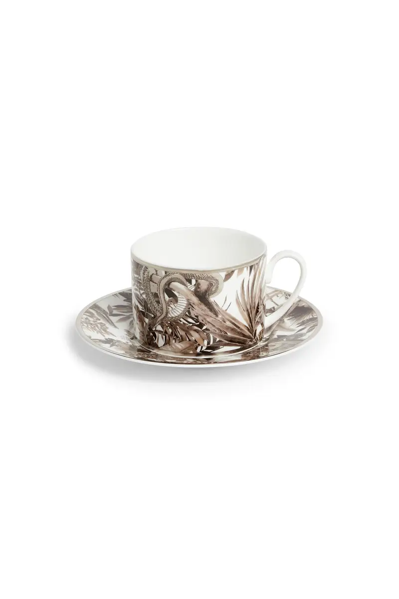 Roberto Cavalli Tropical Jungle White tea set