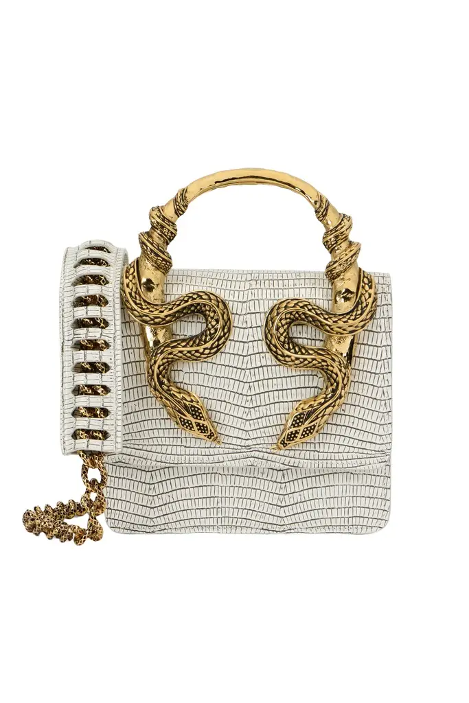 Roberto Cavalli Serpentine Bag