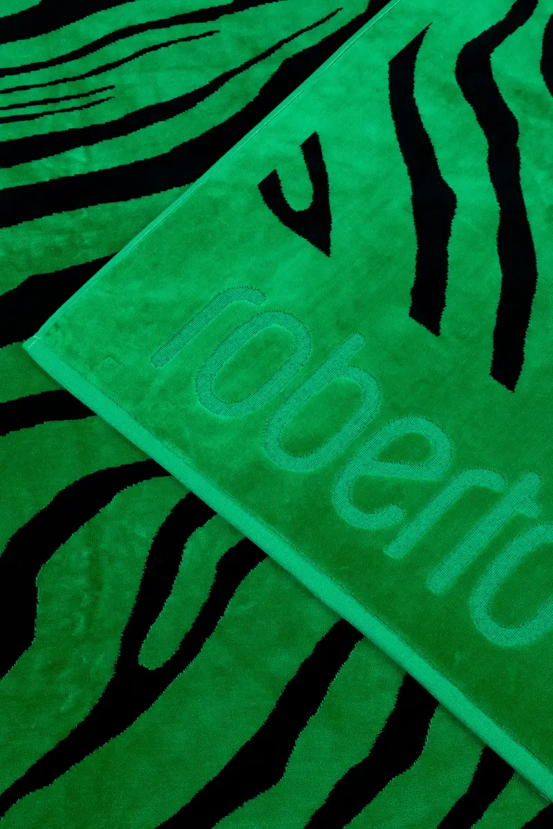 Roberto Cavalli Zebra 2000 Print Beach Towel | Thumbnail 3 Roberto Cavalli Zebra 2000 Print Beach Towel | Thumbnail 3
