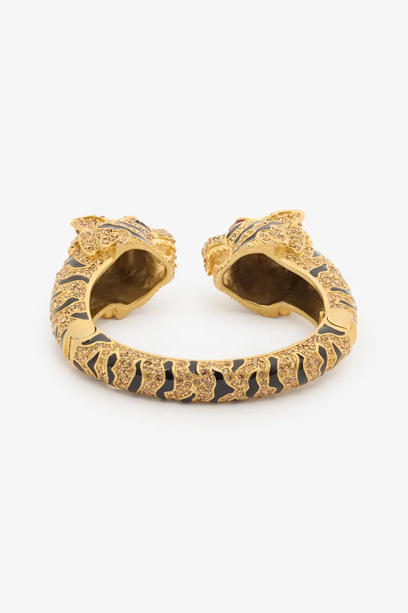 Roberto Cavalli Bangle With Tiger Heads | Thumbnail 3 Roberto Cavalli Bangle With Tiger Heads | Thumbnail 3