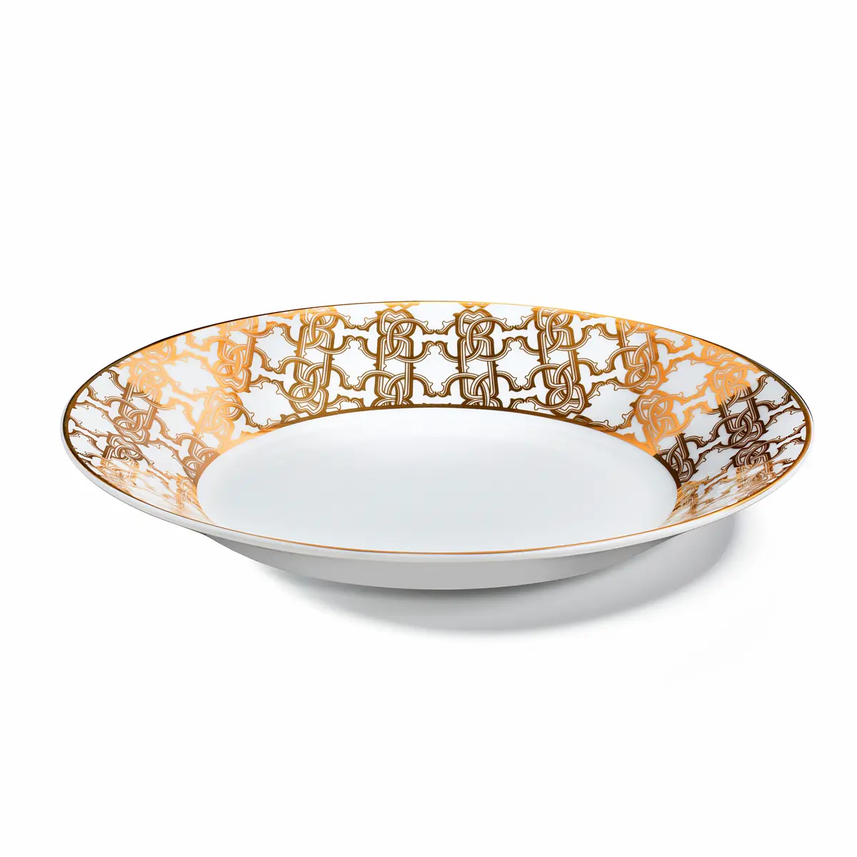 Roberto Cavalli Monogram Gold 2 Soup Plates | Thumbnail 3
