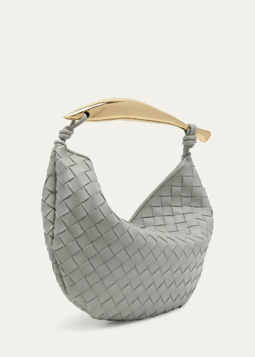 Bottega Veneta Sardine Leather Top-Handle Bag | Thumbnail 3 Bottega Veneta Sardine Leather Top-Handle Bag | Thumbnail 3