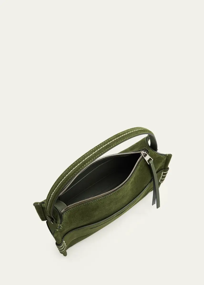 JW Anderson Loafer Suede Crossbody Bag | Thumbnail 4 JW Anderson Loafer Suede Crossbody Bag | Thumbnail 4