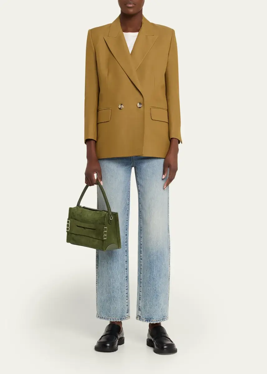 JW Anderson Loafer Suede Crossbody Bag | Thumbnail 5 JW Anderson Loafer Suede Crossbody Bag | Thumbnail 5