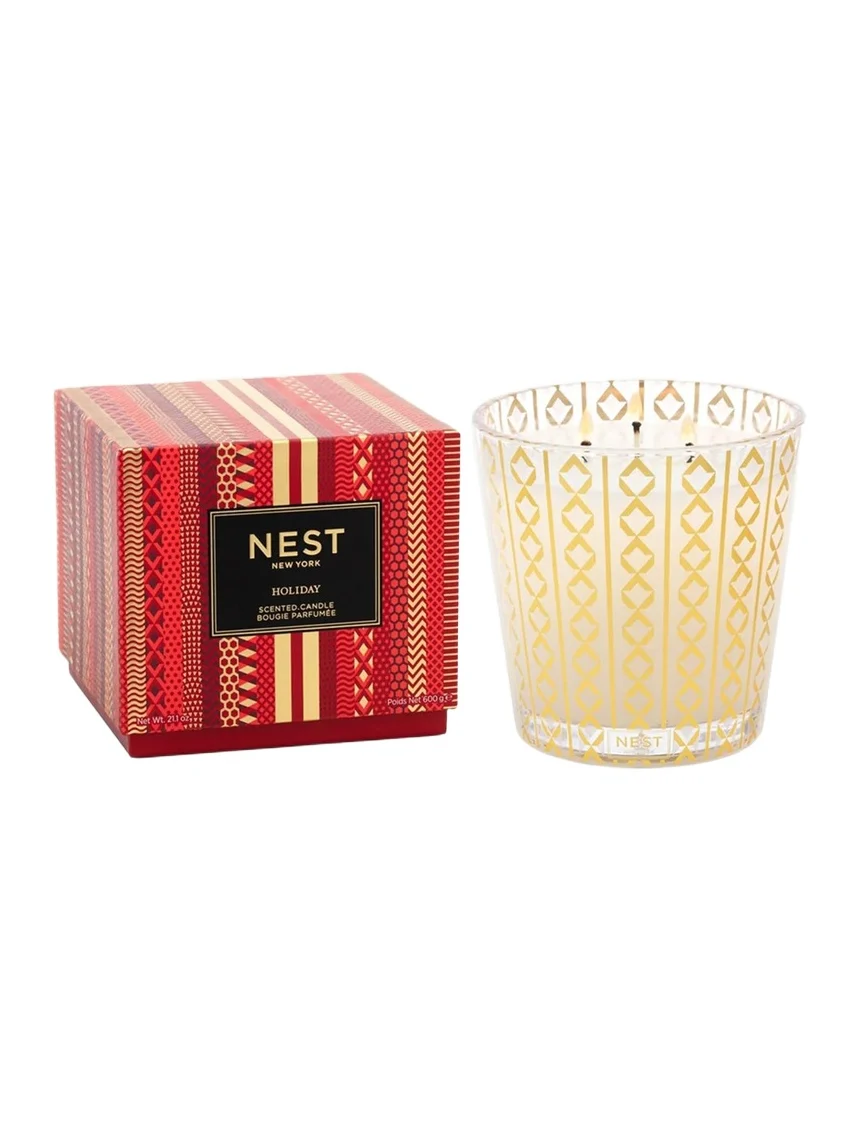 NEST New York Holiday 3-Wick Candle, 21 oz.