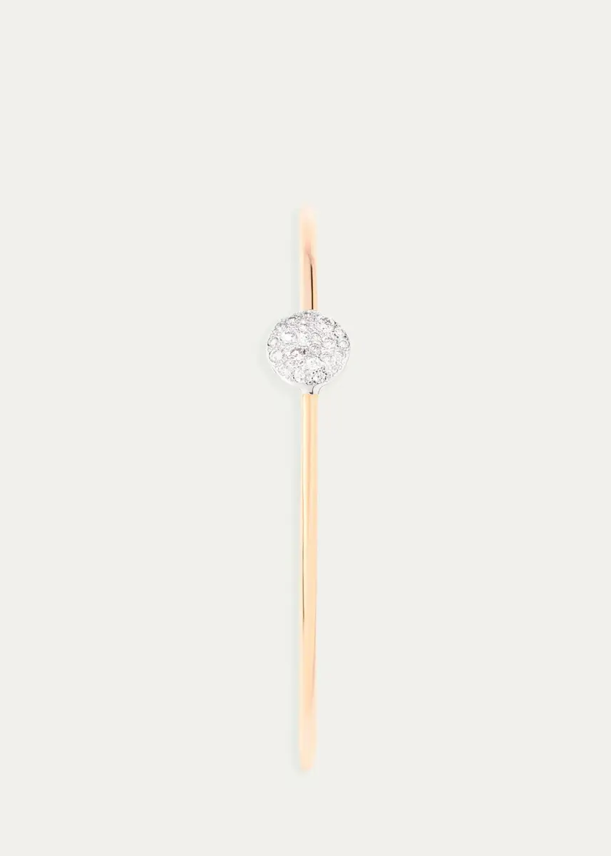 Pomellato Sabbia 18K Rose Gold White Diamond Bracelet | Thumbnail 2