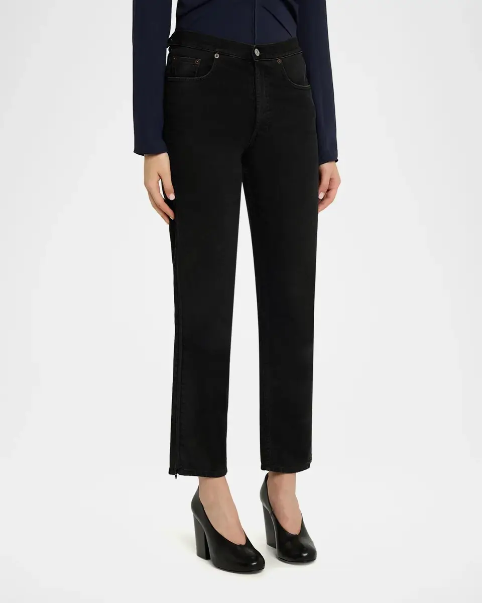 Maison Margiela Zip Straight-Leg Jeans | Thumbnail 4 Maison Margiela Zip Straight-Leg Jeans | Thumbnail 4