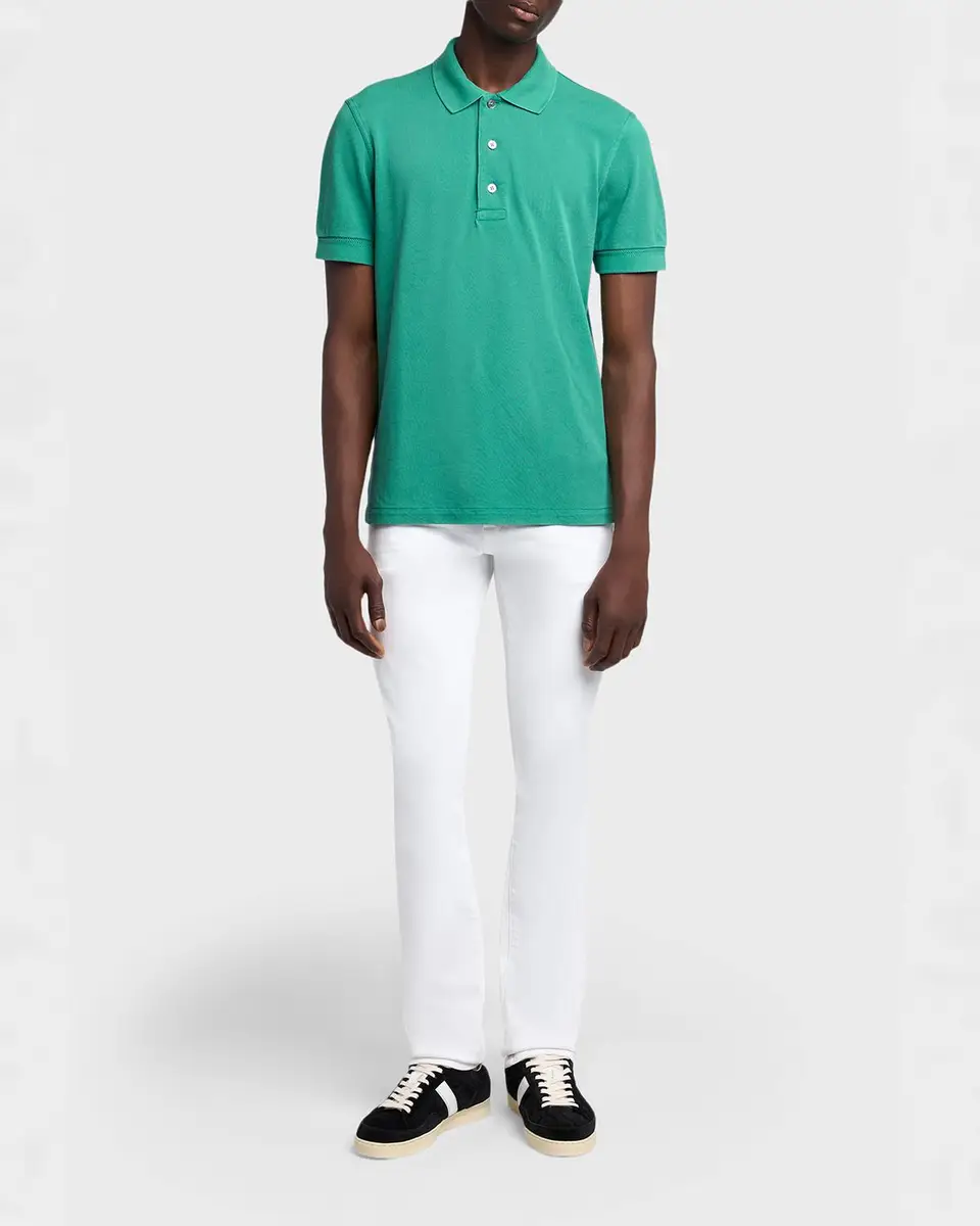 Tom Ford Men's Blake Suede Low-Top Sneakers | Thumbnail 3 Tom Ford Men's Blake Suede Low-Top Sneakers | Thumbnail 3