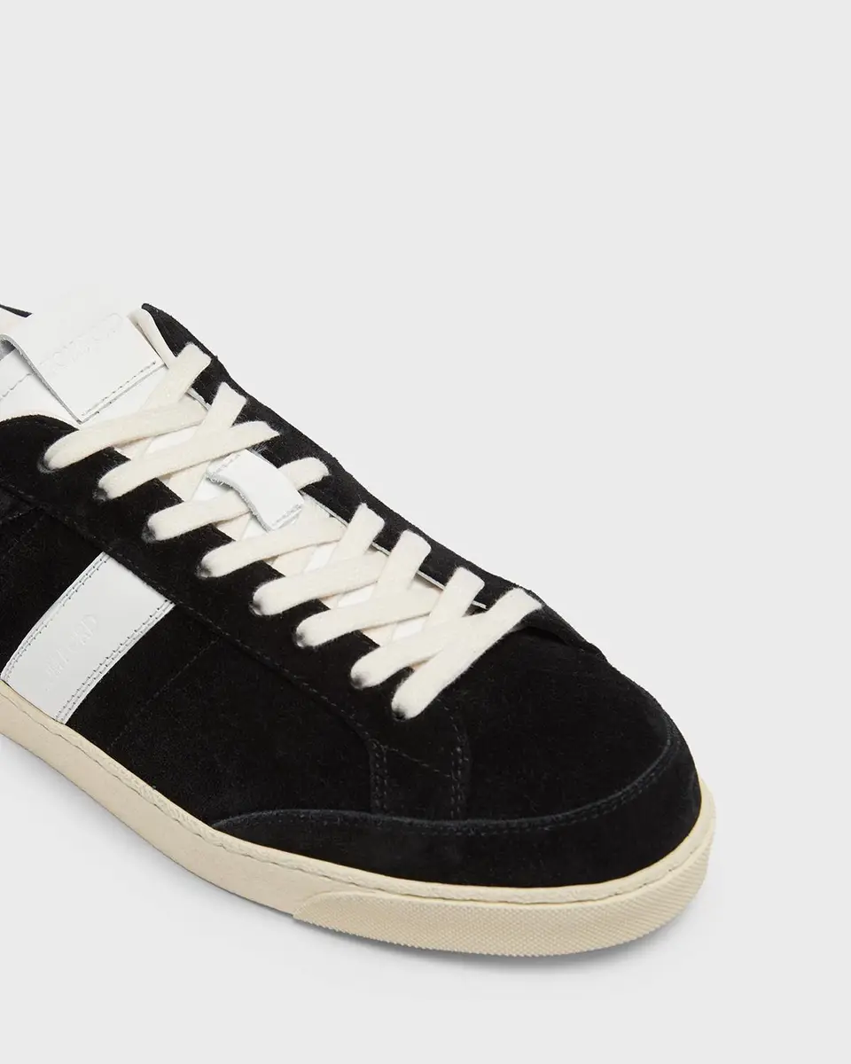 Tom Ford Men's Blake Suede Low-Top Sneakers | Thumbnail 5 Tom Ford Men's Blake Suede Low-Top Sneakers | Thumbnail 5