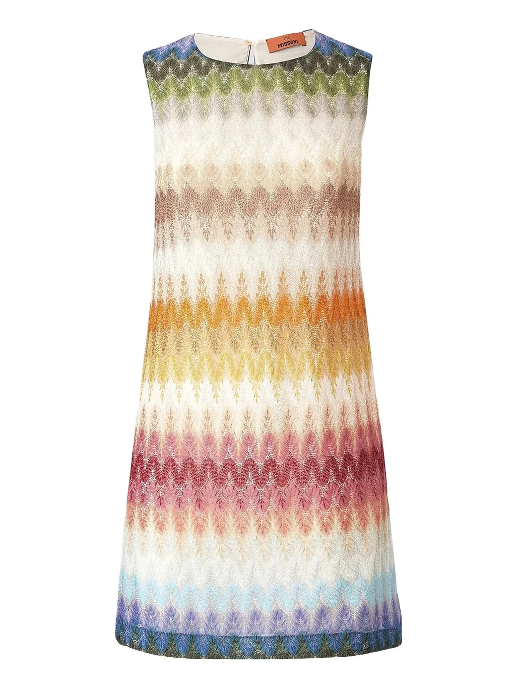 Degrade Raschel Knit Sleeveless Mini Dress Degrade Raschel Knit Sleeveless Mini Dress