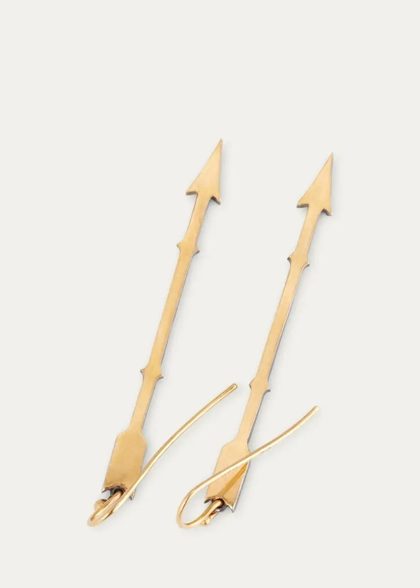 Arman Sarkisyan Diamond Arrow Earrings | Thumbnail 4