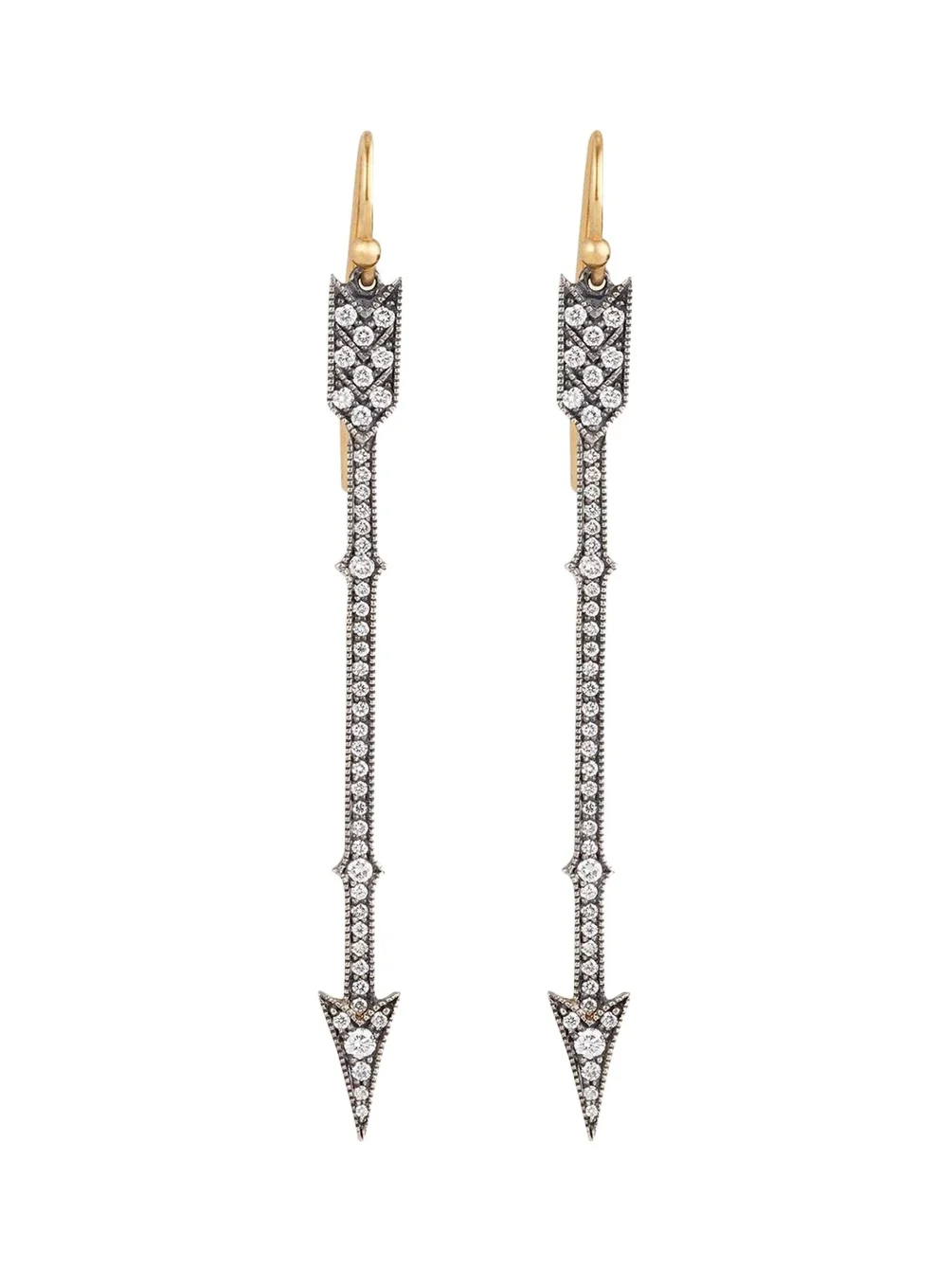 Arman Sarkisyan Diamond Arrow Earrings