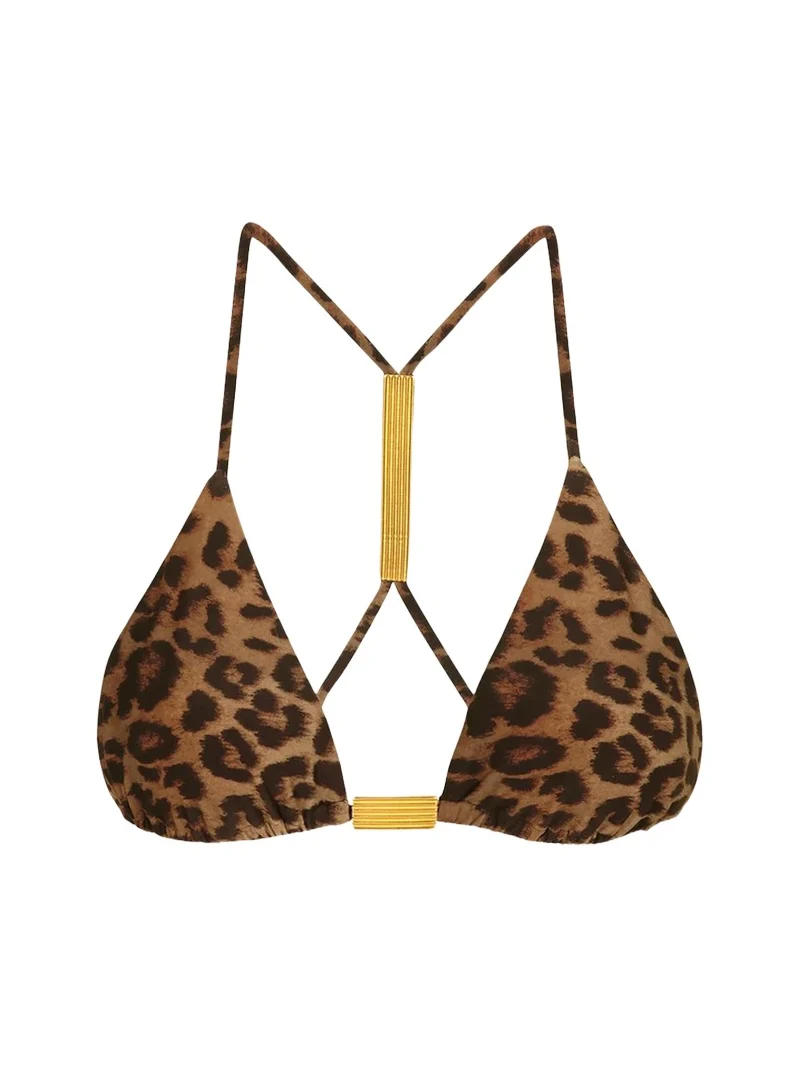 Tammy Alanna Leopard Bikini Top Tammy Alanna Leopard Bikini Top