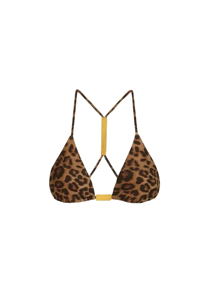 ViX Tammy Alanna Leopard Bikini Top