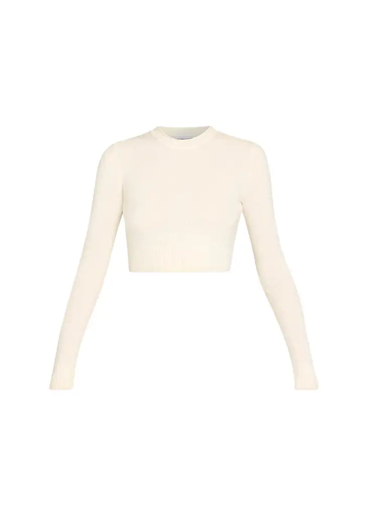 Merino Wool Crop T-Shirt Merino Wool Crop T-Shirt