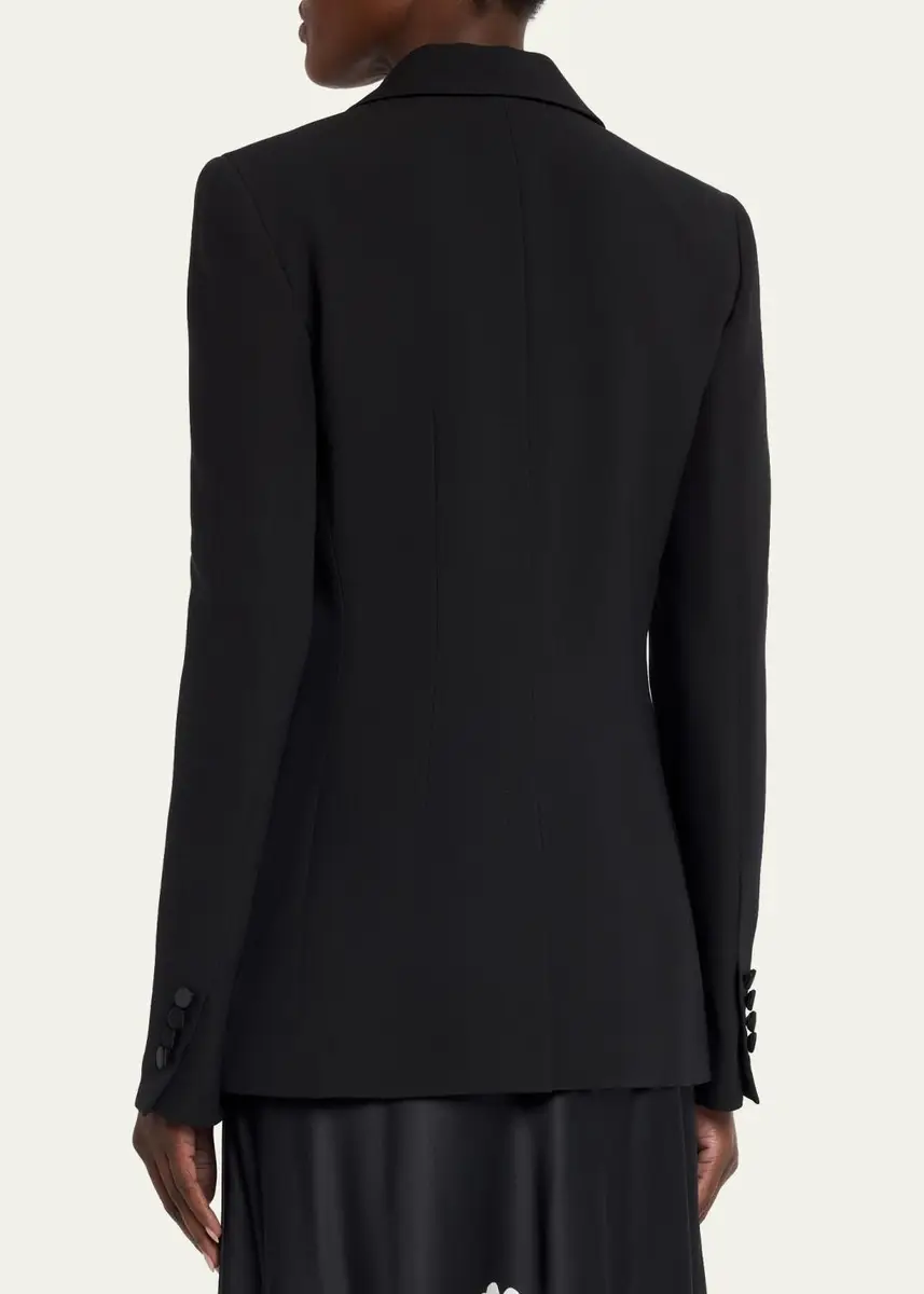 Lafayette 148 New York Floral Applique Peak-Lapel Blazer | Thumbnail 3 Lafayette 148 New York Floral Applique Peak-Lapel Blazer | Thumbnail 3