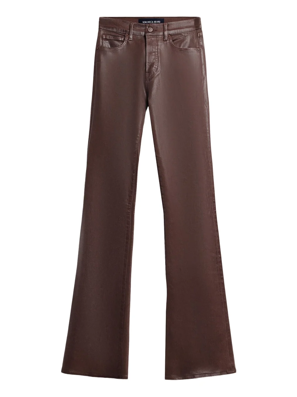 Beverly Vegan Leather Flare Pants