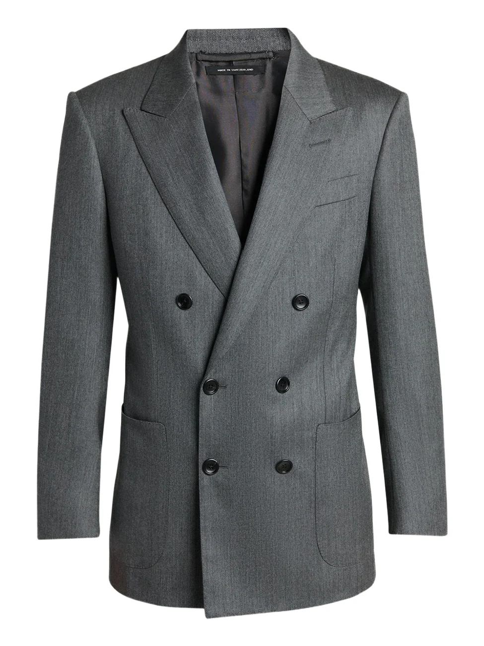 Tom Ford Men's Atticus Wool Melange Double-Breasted Sport Coat