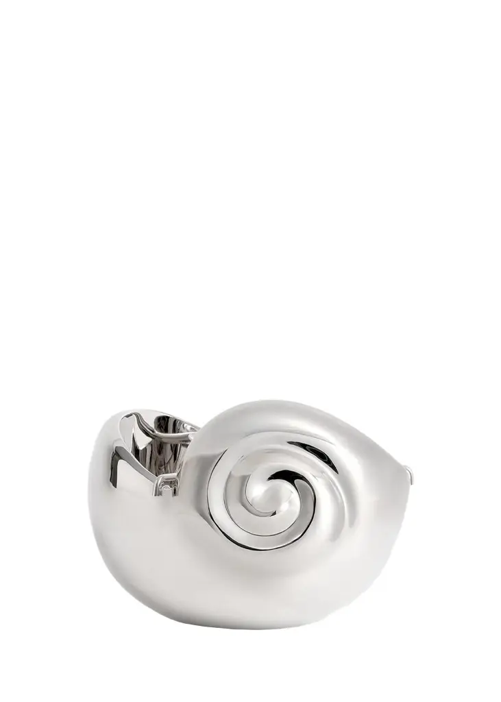 L'Objet x Jessica McCormack Shell Stainless Steel Caviar Dish