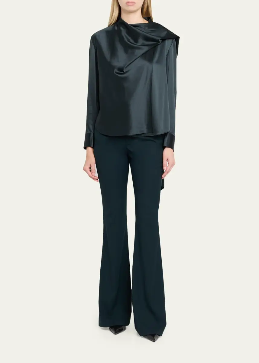 A.L.C. Nadine Draped Silk Scarf Top | Thumbnail 2 A.L.C. Nadine Draped Silk Scarf Top | Thumbnail 2