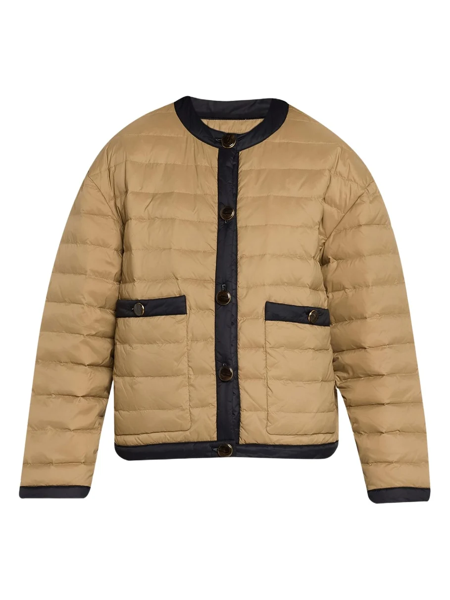 Pearson Quilted Button-Front Jacket