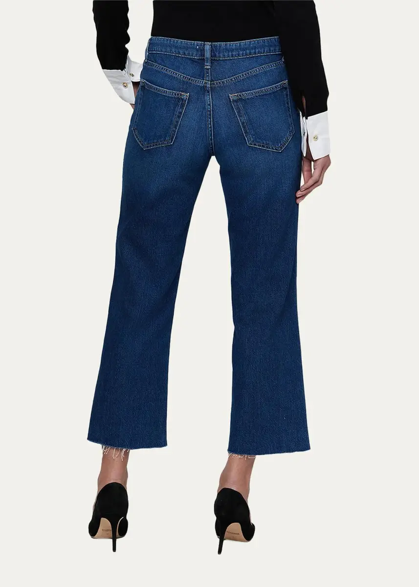 L'Agence Wanda High-Rise Cropped Wide-Leg Jeans | Thumbnail 3 L'Agence Wanda High-Rise Cropped Wide-Leg Jeans | Thumbnail 3