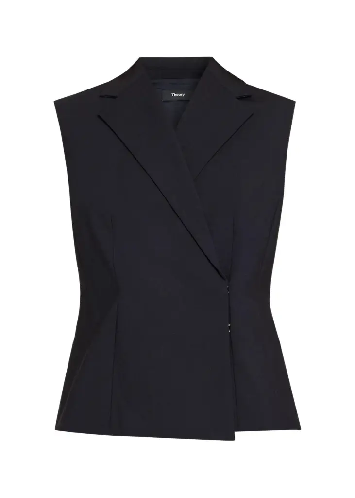 Theory Hourglass Asymmetric Vest