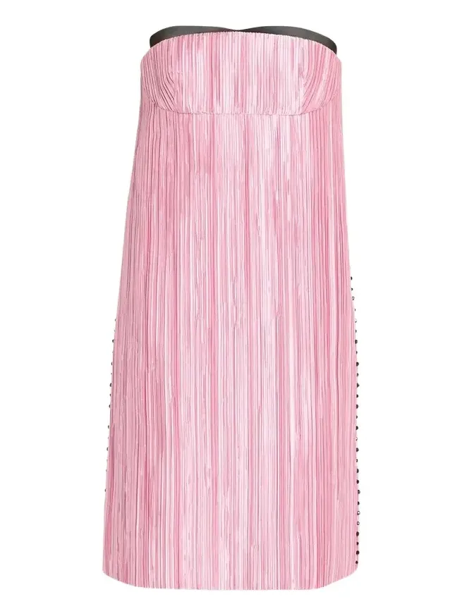 Fortuny Strapless Mini Dress