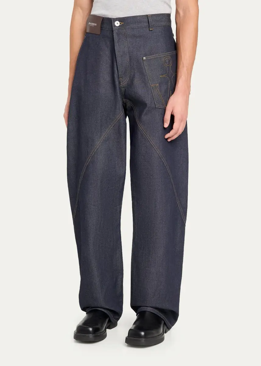 JW Anderson Turn-Up-Cuff Workwear Jeans | Thumbnail 4 JW Anderson Turn-Up-Cuff Workwear Jeans | Thumbnail 4