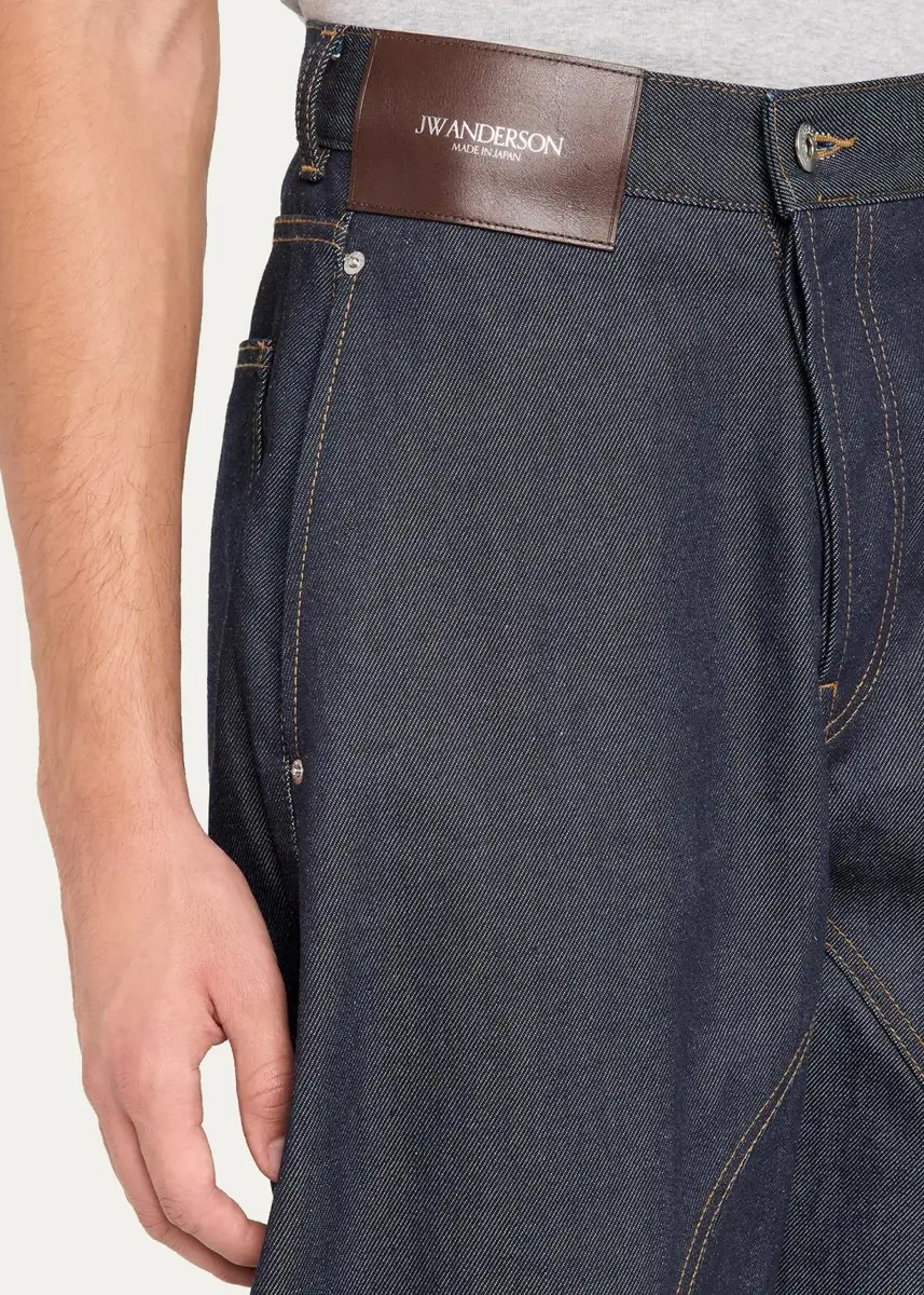 JW Anderson Turn-Up-Cuff Workwear Jeans | Thumbnail 5 JW Anderson Turn-Up-Cuff Workwear Jeans | Thumbnail 5
