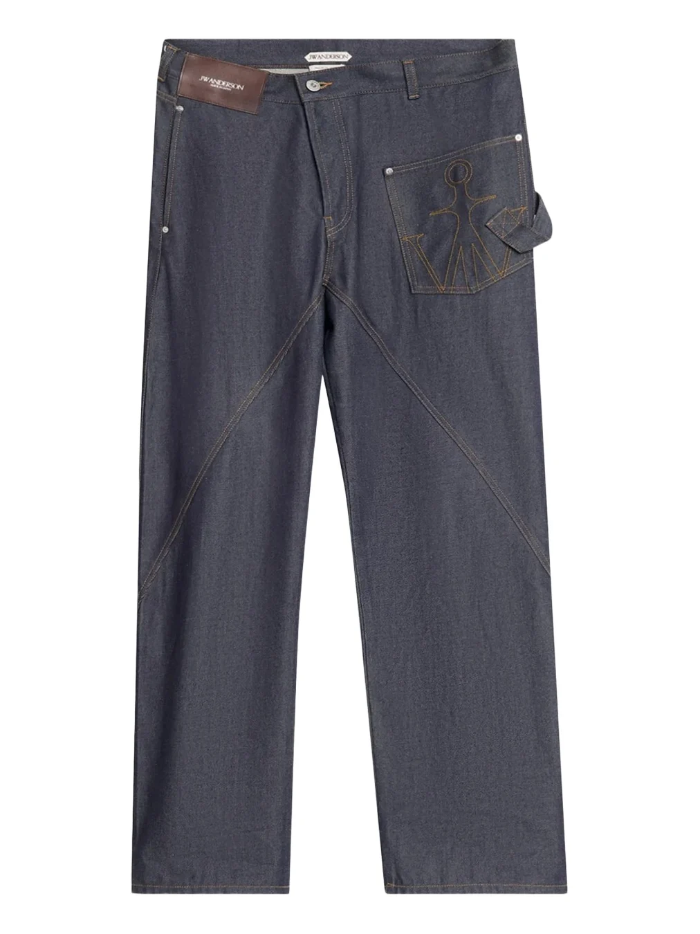 Turn-Up-Cuff Workwear Jeans