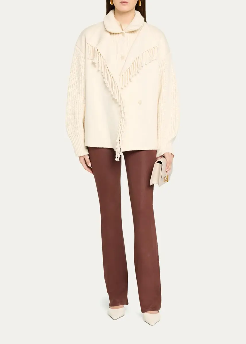Frame The Fringe Wool Coat | Thumbnail 2 Frame The Fringe Wool Coat | Thumbnail 2