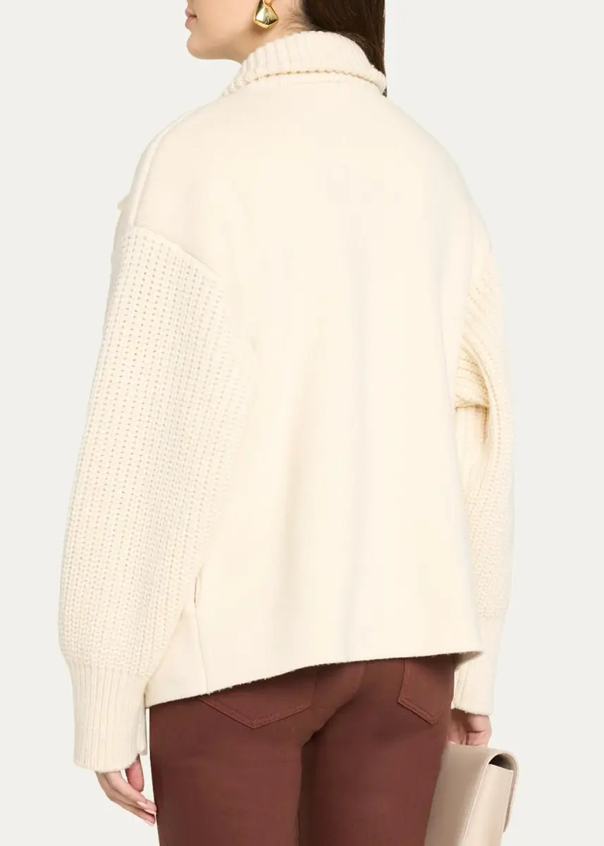 Frame The Fringe Wool Coat | Thumbnail 3 Frame The Fringe Wool Coat | Thumbnail 3