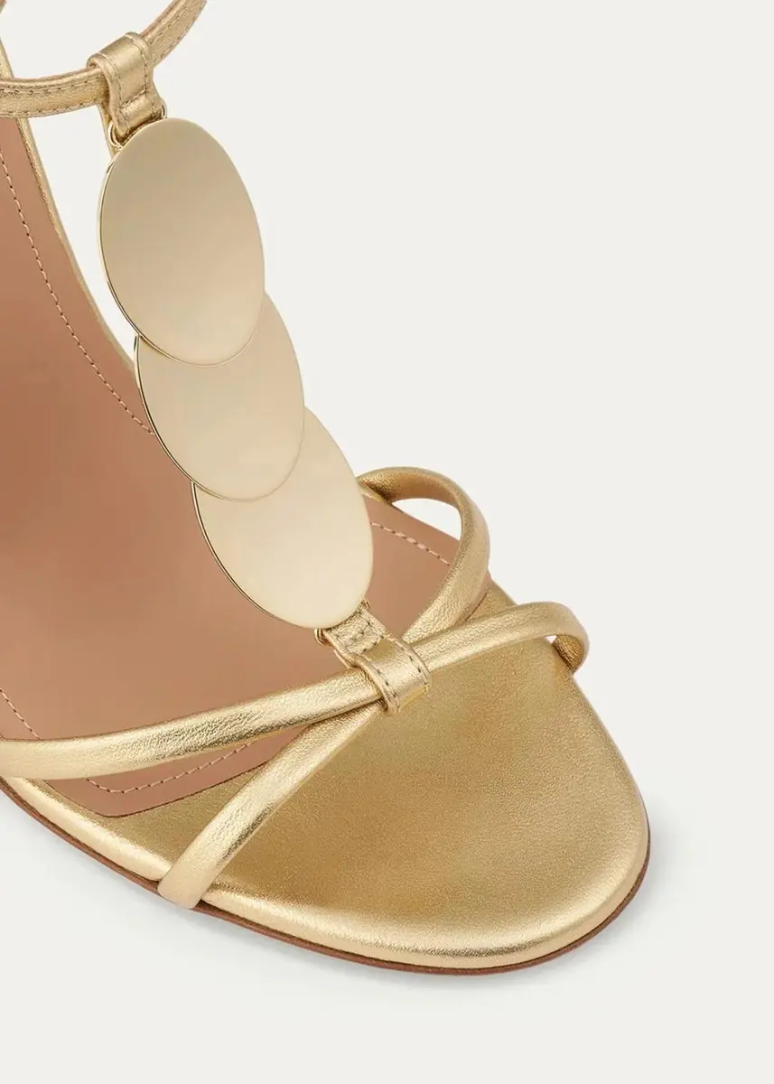 Malone Souliers Kali 100MM Leather Stiletto Sandals | Thumbnail 3 Malone Souliers Kali 100MM Leather Stiletto Sandals | Thumbnail 3