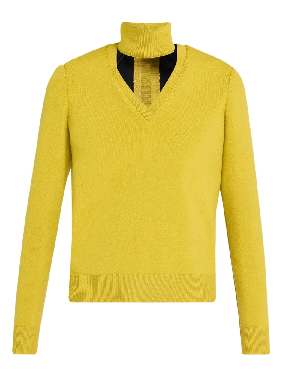 Marc Jacobs Runway Merino Wool-Blend Turtleneck Sweater