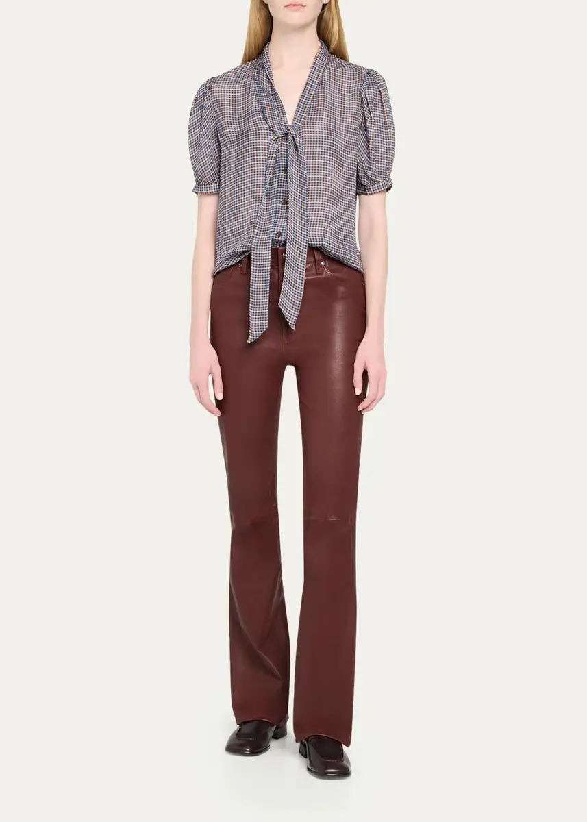 Frame The Sonnet Silk Blouse | Thumbnail 2 Frame The Sonnet Silk Blouse | Thumbnail 2