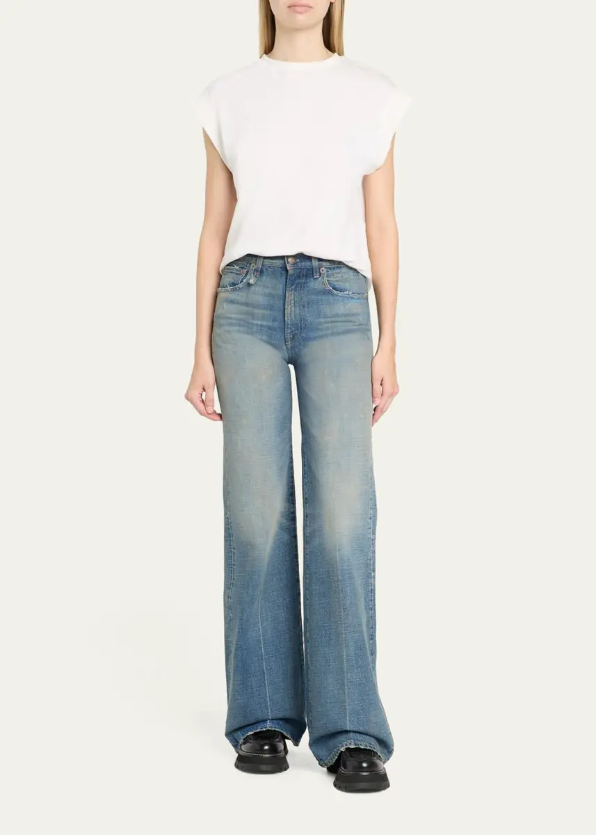 R13 Charlotte Wide-Leg Jeans | Thumbnail 2 R13 Charlotte Wide-Leg Jeans | Thumbnail 2