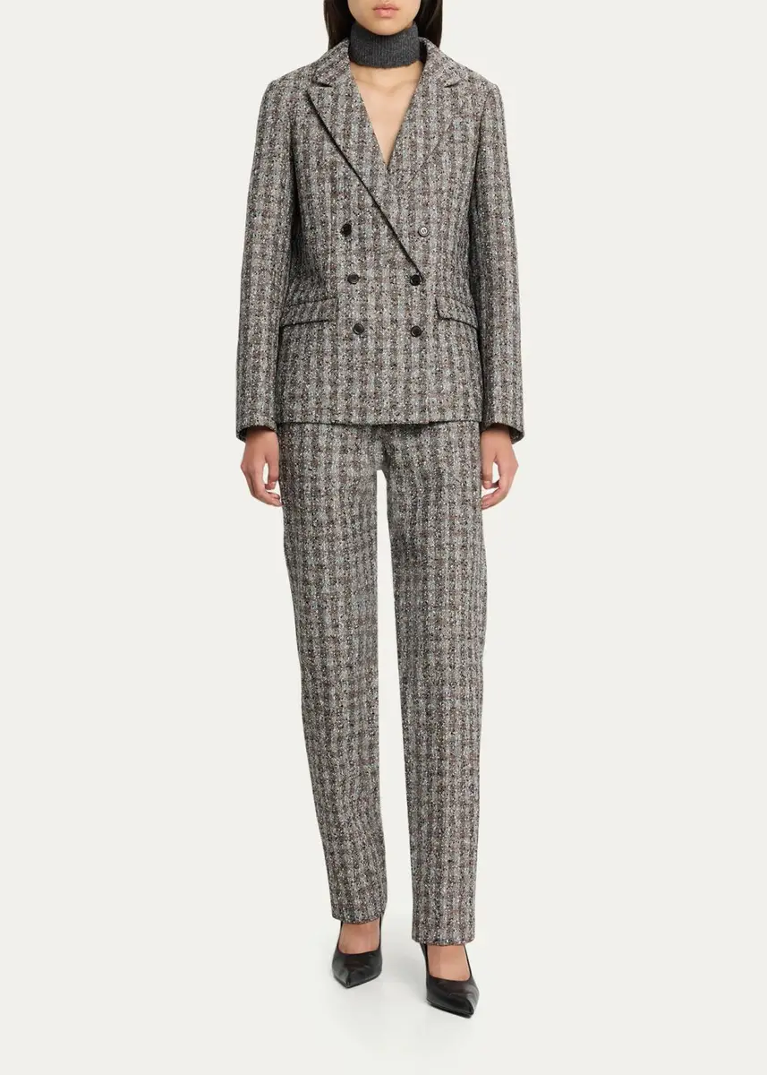 Marc Jacobs Runway Textured Wool-Blend Blazer | Thumbnail 2