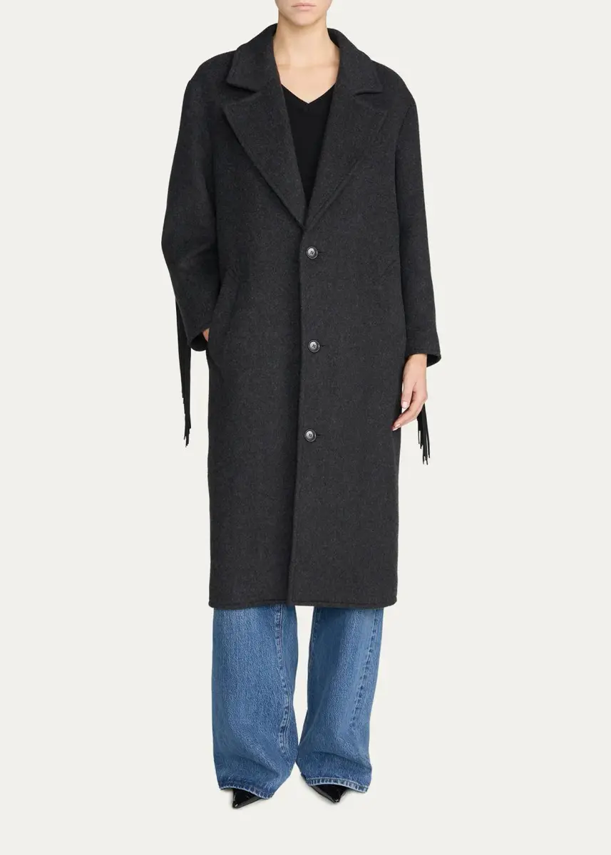 Frame The Rodea Wool-Blend Coat | Thumbnail 2 Frame The Rodea Wool-Blend Coat | Thumbnail 2