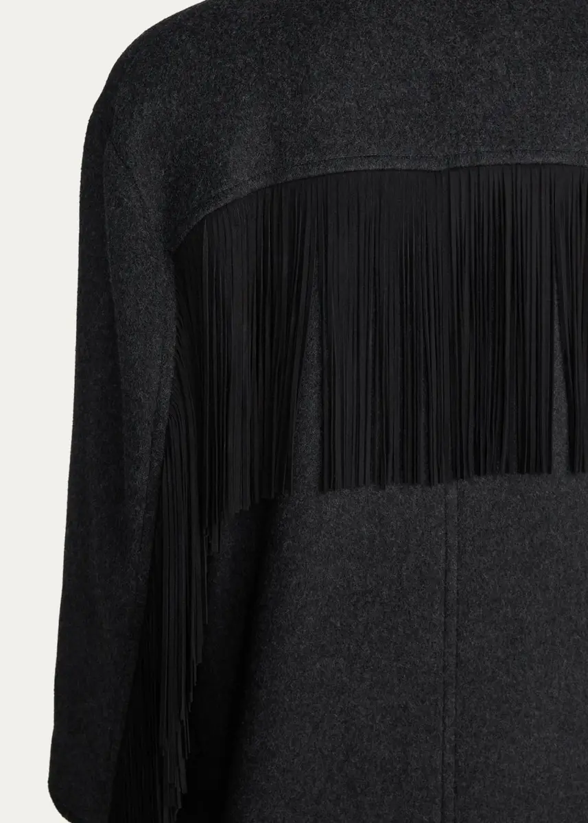 Frame The Rodea Wool-Blend Coat | Thumbnail 5 Frame The Rodea Wool-Blend Coat | Thumbnail 5