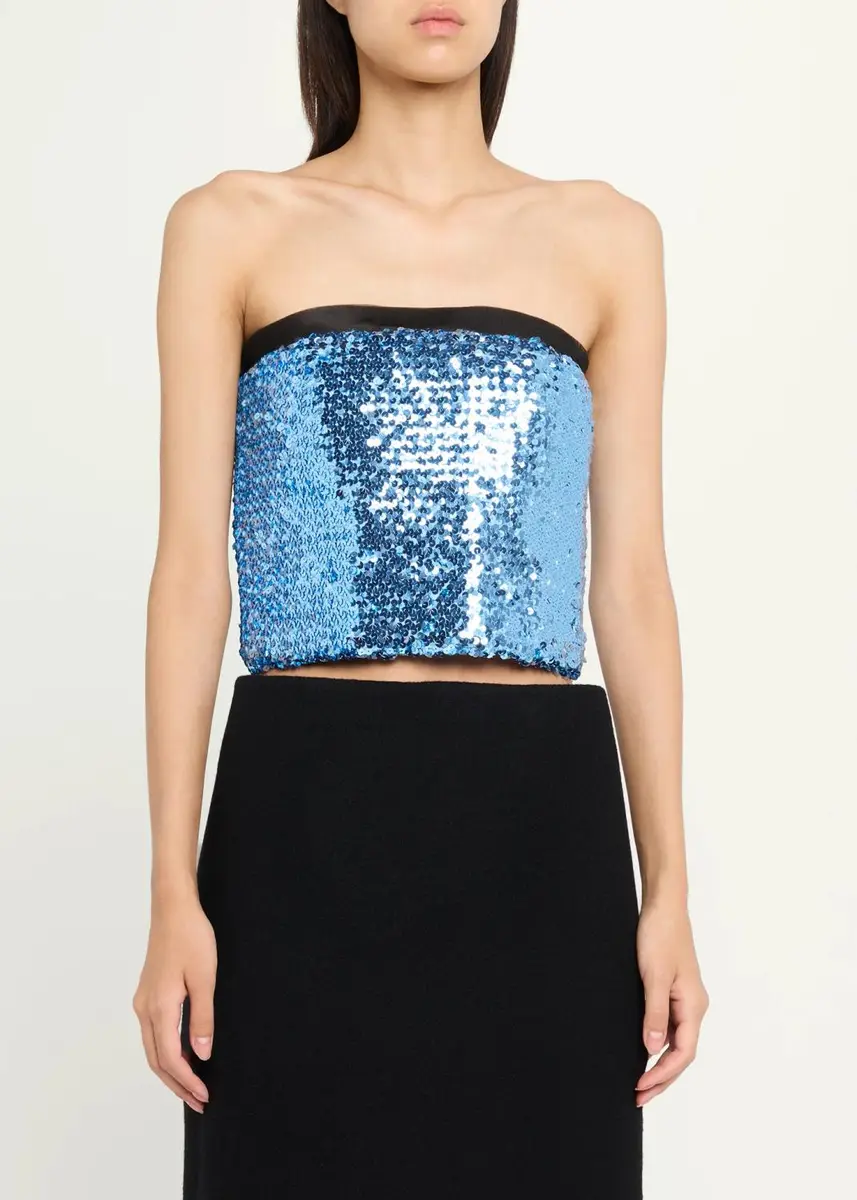 Marc Jacobs Runway Sequined Strapless Top | Thumbnail 4 Marc Jacobs Runway Sequined Strapless Top | Thumbnail 4