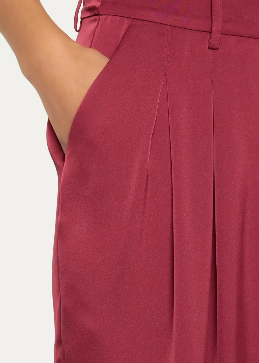 Ramy Brook Oscar Pleated Wide-Leg Pants | Thumbnail 5
