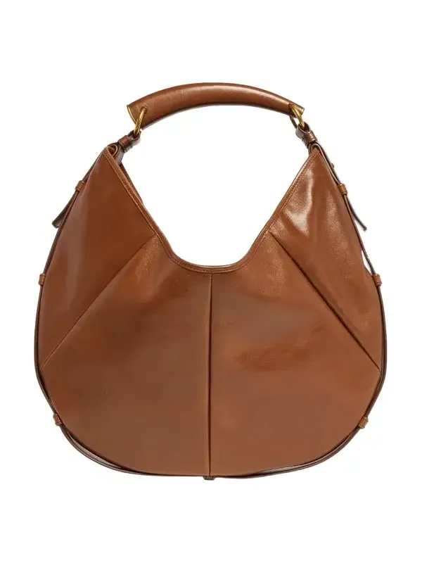 Mombasa Medium Pleated Leather Hobo Bag Mombasa Medium Pleated Leather Hobo Bag